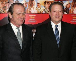 Al Gore and Tommy Lee Jones