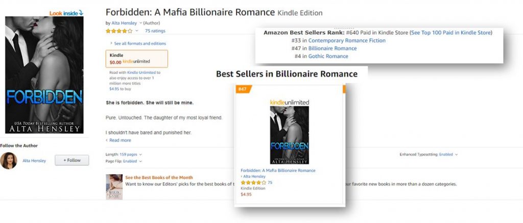 Forbidden: A Mafia Billionaire Romance