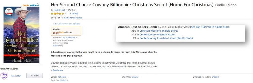 Her Second Chance Cowboy Billionaire Christmas Secret